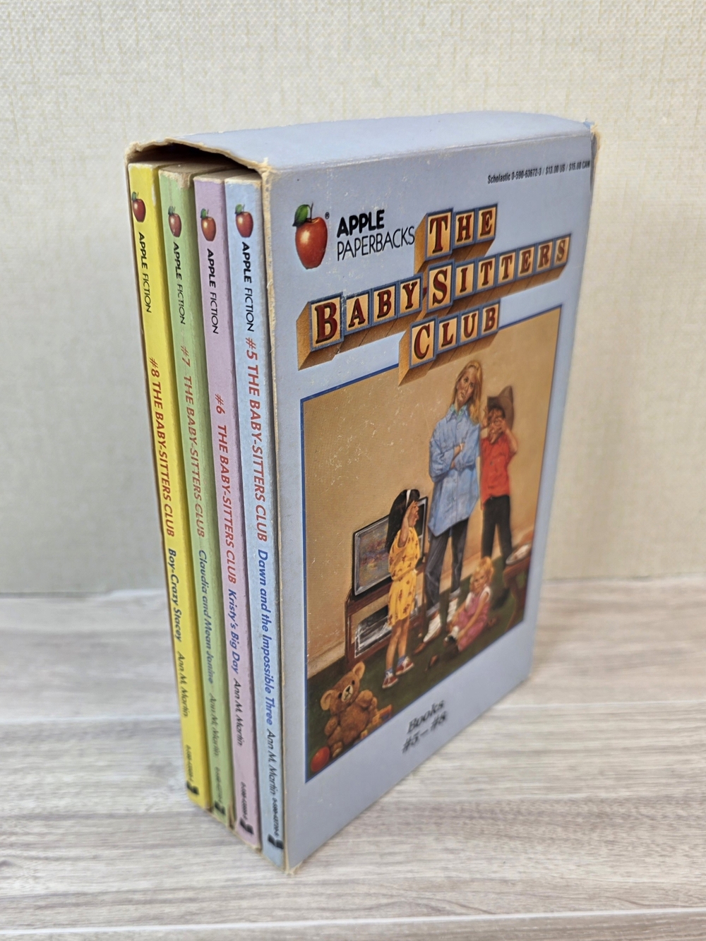 Vintage 1986/87 Babysitters Club Apple Paperbacks Box Set 5-8